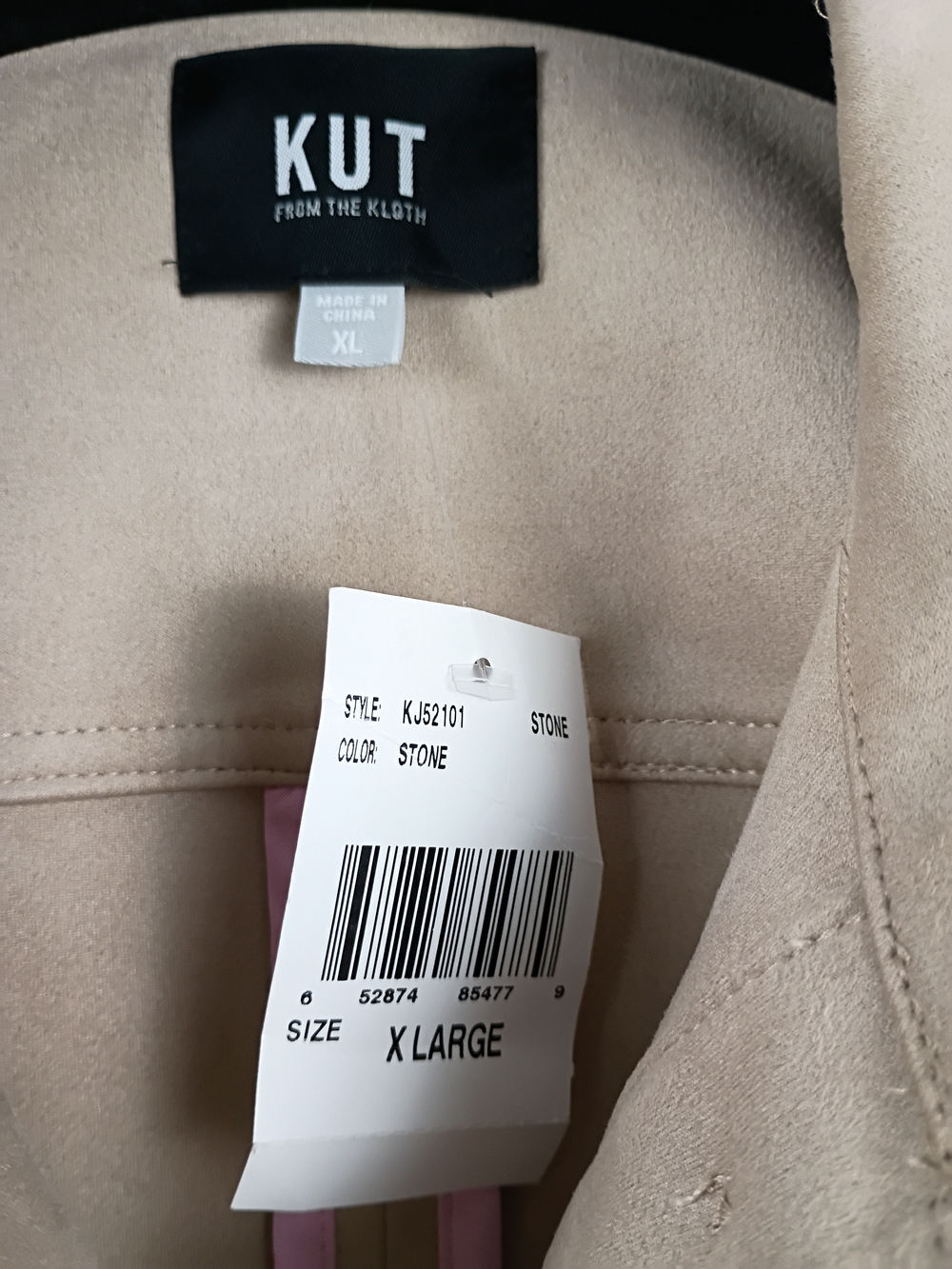 Womens Beige Cropped Utility Jacket - Picture 9 of 12